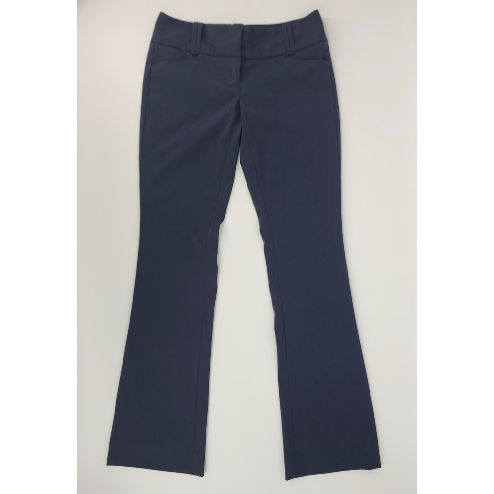 The Limited Exact Stretch Navy Blue Bootcut Dress Pants Trousers Womens Size 0
